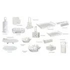 Eisendes Design Serviertablett, italienische Handwerksproduktion - Leiden Viadurini