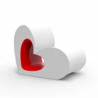 Vondom Agatha moderner Design-Außensessel aus farbigem Polyethylen Viadurini