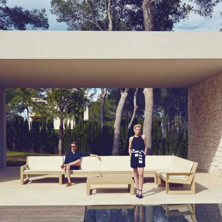 Vondom Frame Garten Lounge mit modernem Design Viadurini