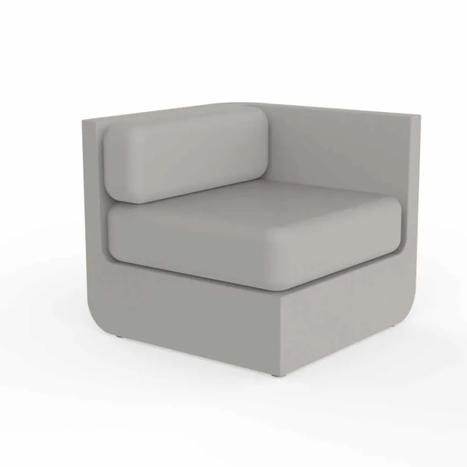 Vondom Ulm Komposition Taupe Design Garten Lounge Viadurini