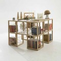 Bücherregal modular in modernem Design Zia Babele I Castelli 7