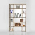 Bücherregal modular in modernem Design Zia Babele I Castelli 10